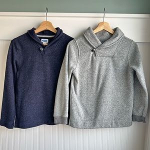 OshKosh Old Navy TWO fleece sweaters 14-16